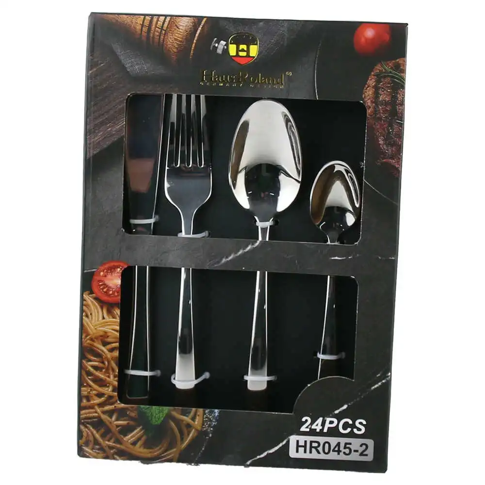 Set Tacamuri 24 piese din inox Set Tacamuri 24 piese din inox