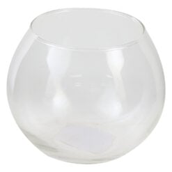 Vaza tip Bol din sticla 12x10 CM