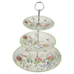 Platou etajat cu trei nivele