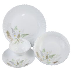 Serviciu de masa din sticla opal 24 piese