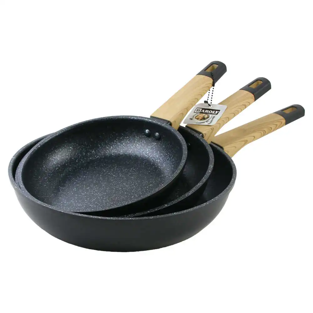 Set 3 tigai din aluminiu
