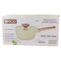 Cratita cu maner si capac 18 CM
