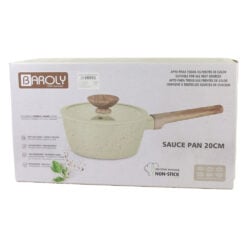 Cratita cu maner si capac 20 CM