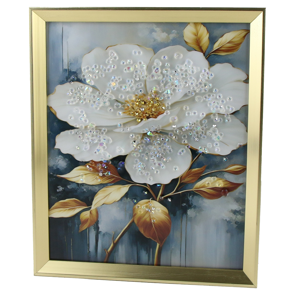 Tablou 3D cu pietricele stralucitoare 25x30 CM Tablou 3D cu pietricele stralucitoare 25x30 CM