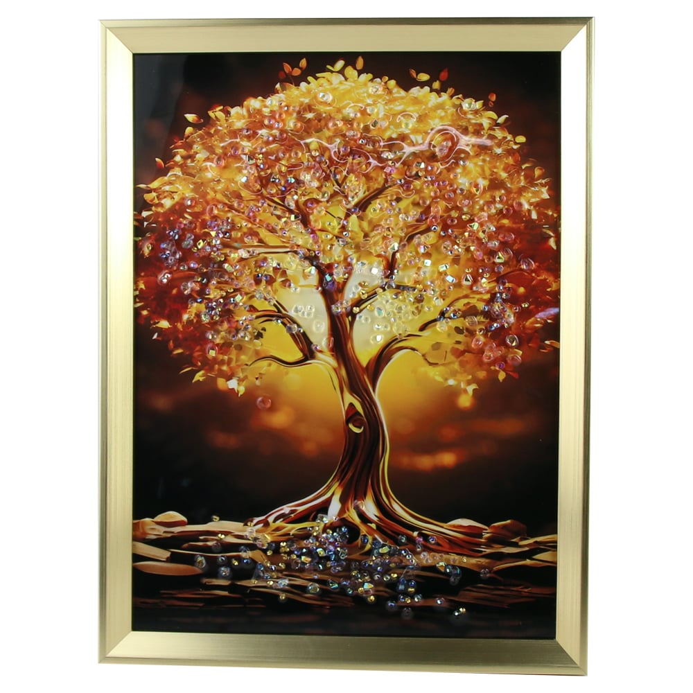 Tablou 3D cu pietricele stralucitoare 30x40 CM Tablou 3D cu pietricele stralucitoare 30x40 CM