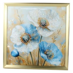 Tablou 3D cu pietricele stralucitoare 40x40 CM