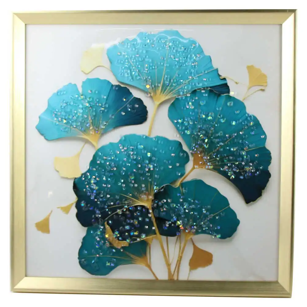 Tablou 3D cu pietricele stralucitoare 40 x 40 cm Tablou 3D cu pietricele stralucitoare 40 x 40 cm