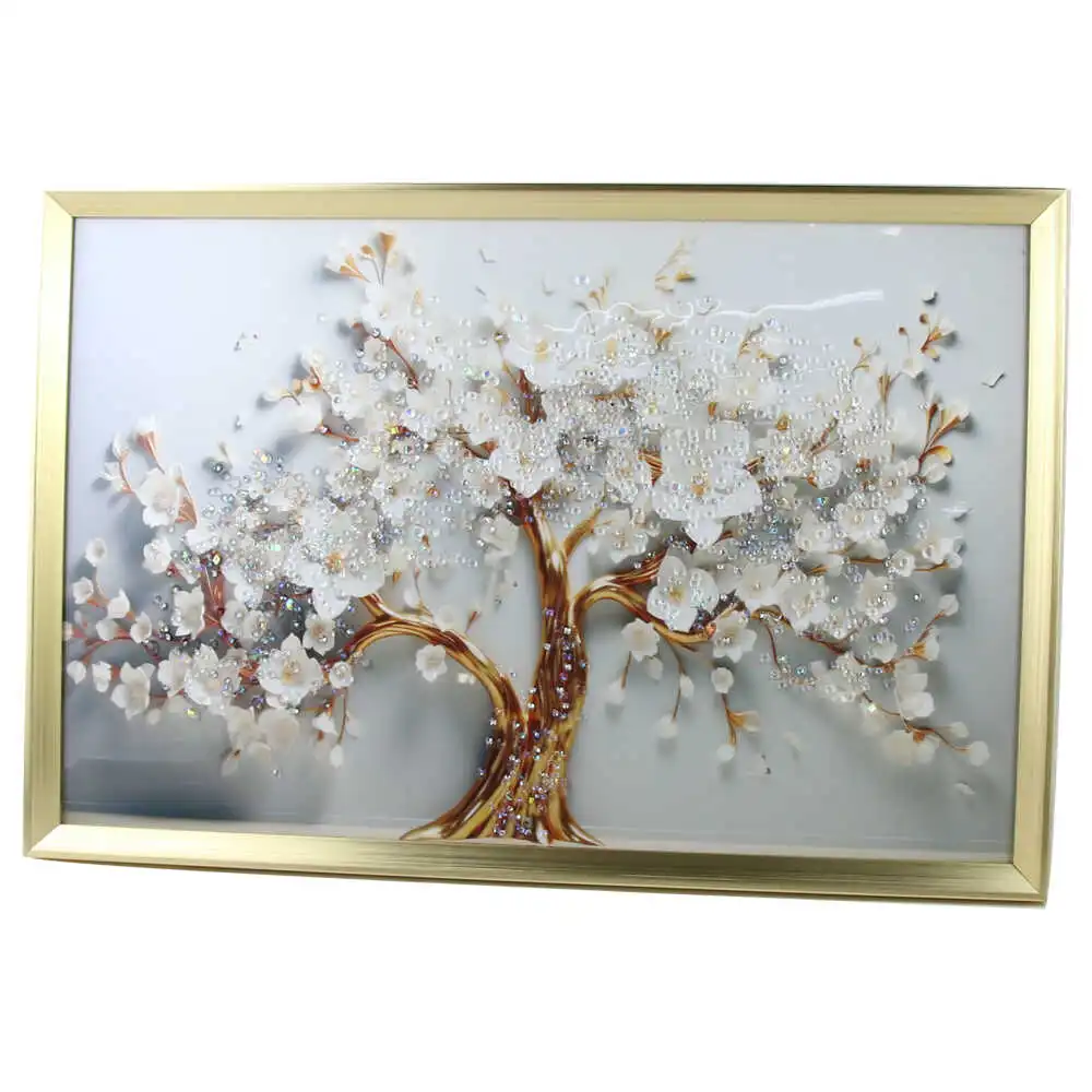 Tablou 3D cu pietricele stralucitoare 40x60 CM Tablou 3D cu pietricele stralucitoare 40x60 CM