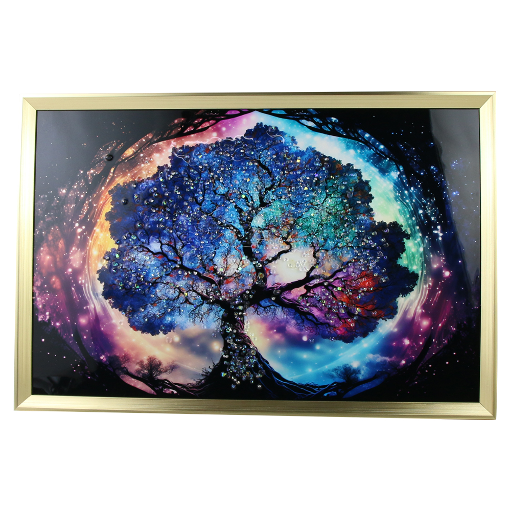 Tablou 3D cu pietricele stralucitoare 40x60 CM Tablou 3D cu pietricele stralucitoare 40x60 CM