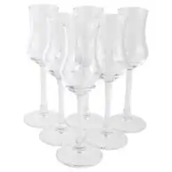 Set 6 pahare Grappa 95 ml