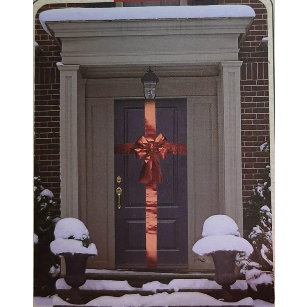 Funda mare decorativa pentru usa de Craciun 33x42 CM Funda mare decorativa pentru usa de Craciun 33x42 CM