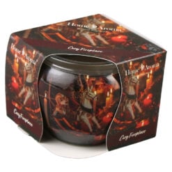 Lumanare parfumata in pahar