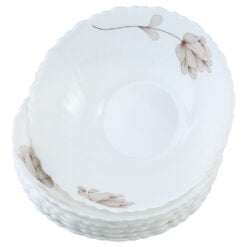 Set 6 boluri din sticla opal 17.5x5.5 CM