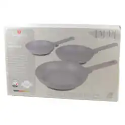 Set 3 Tigai din aluminiu