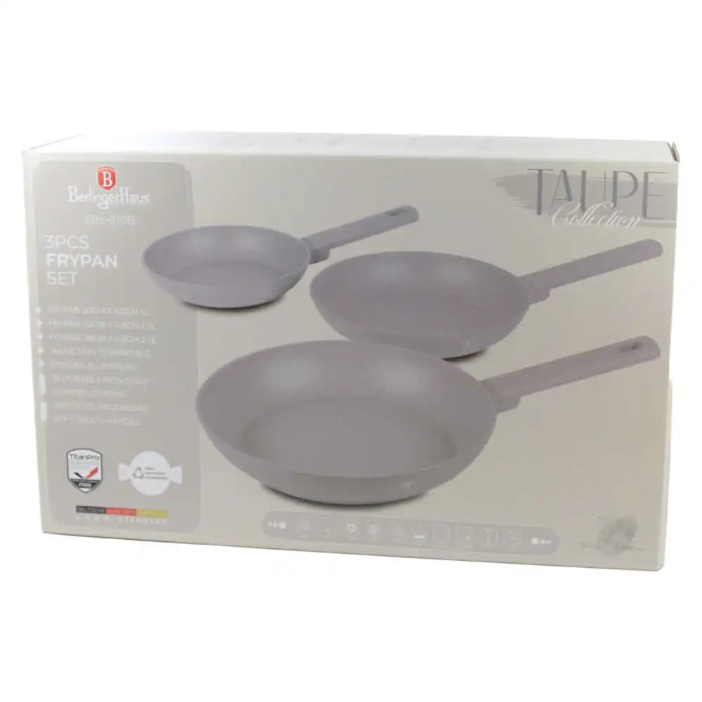 Set 3 Tigai din aluminiu