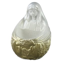 Decoratiune din ipsos pentru apa sfintita 7x9.5 cm