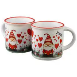 Cana ceramica vintage "Love"