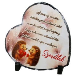 Placa ardezie inima "A sors az