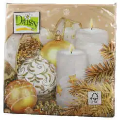 Servetele de masa de Craciun Daisy 33?33 CM