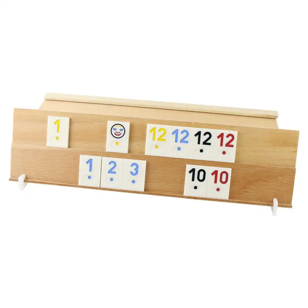 Joc remi in cutie de lemn Medias 36x6 cm Joc remi in cutie de lemn Medias 36x6 cm