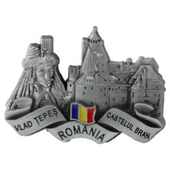 Magnet de frigider metalic 9 x 6 cm