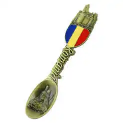 Magnet de frigider metalic Lingurita 12x2 cm