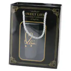 Cana ceramica cu lingurita metalica