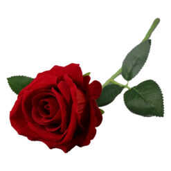 Fir de trandafir rosu artificial