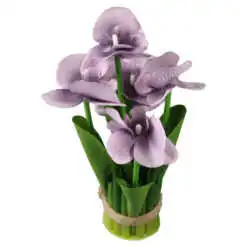 Aranjament decorativ cu orhidee artificiale 24 cm