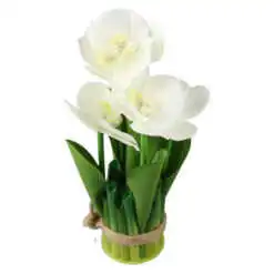 Aranjament decorativ cu orhidee artificiale 24 cm