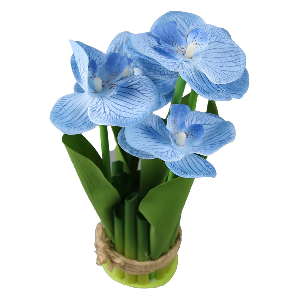 Aranjament decorativ cu orhidee artificiale 24 cm Aranjament decorativ cu orhidee artificiale 24 cm