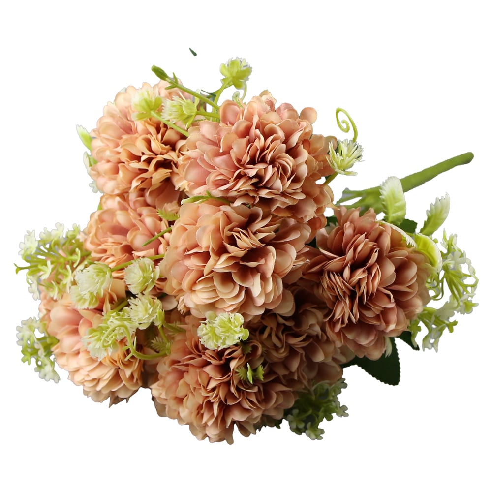 Buchet artificial cu flori si verdeata Buchet artificial cu flori si verdeata