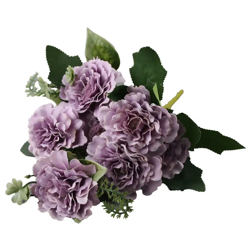 Buchet artificial cu trandafiri 33 cm Buchet artificial cu trandafiri 33 cm