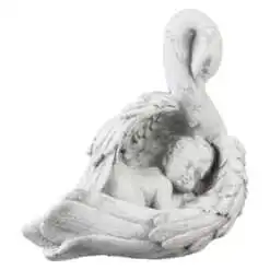 Figurina Ingeras cu lebada