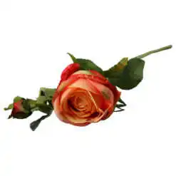 Trandafir artificial cu boboci 48 cm