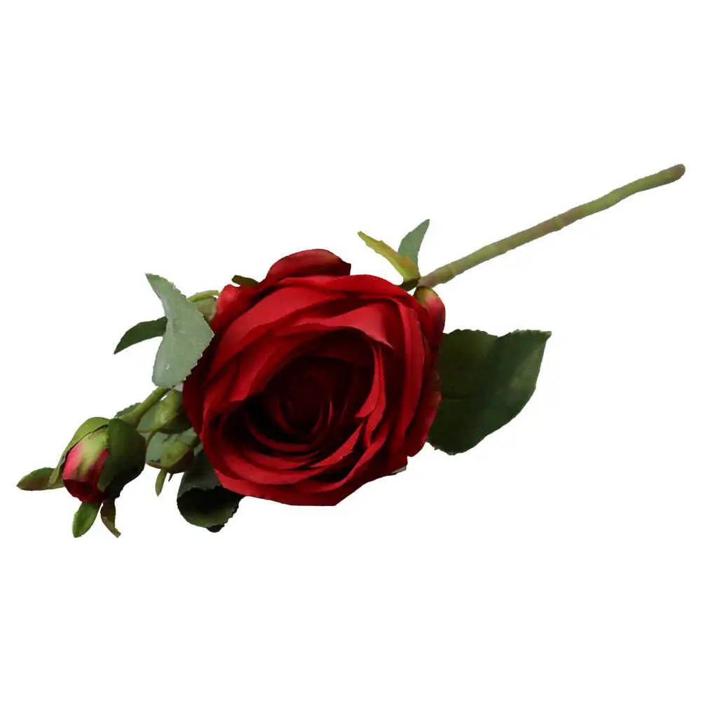 Trandafir artificial cu boboci 48 cm Trandafir artificial cu boboci 48 cm