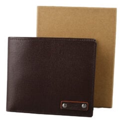 Portofel barbatesc din piele 12x10 cm