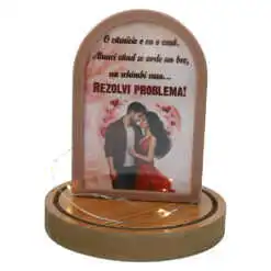 Cupola din plastic cu LED