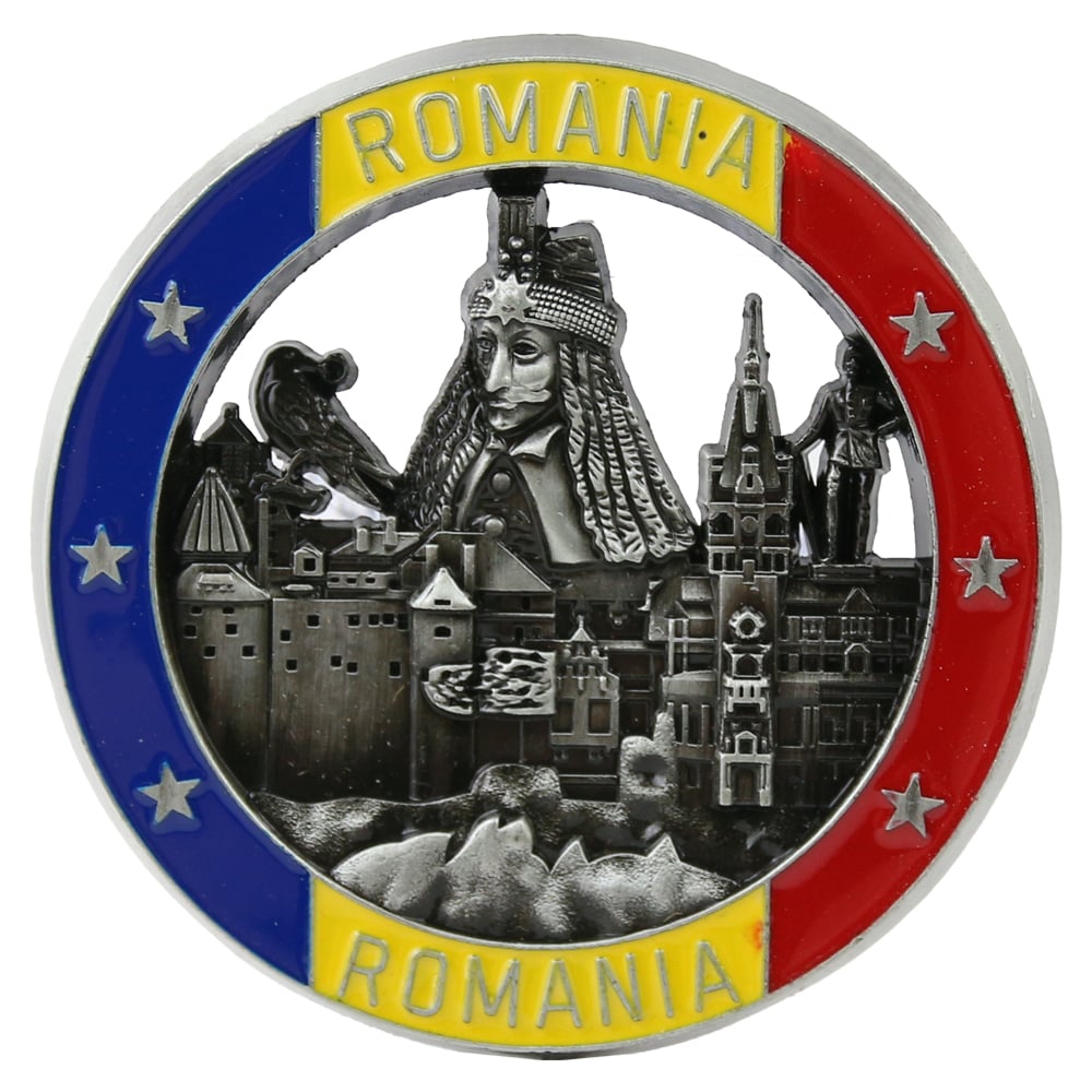 Magnet de frigider metalic ? 7 cm Magnet de frigider metalic ? 7 cm