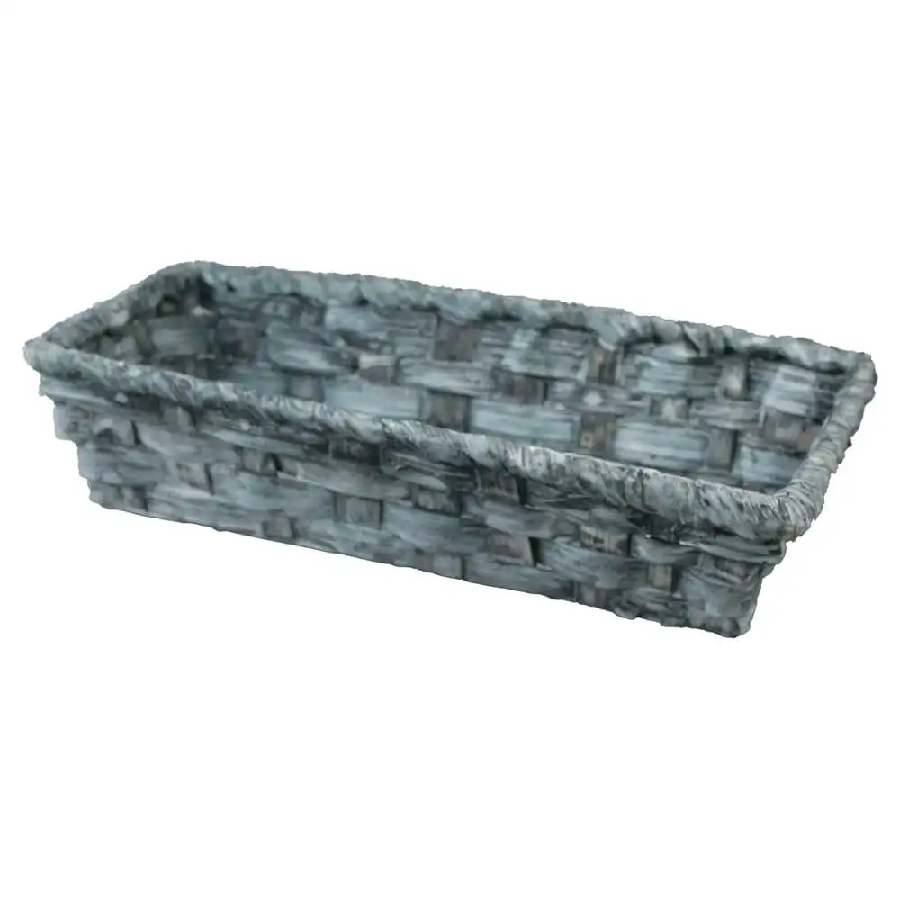 Cos oval din bambus 24x11 cm