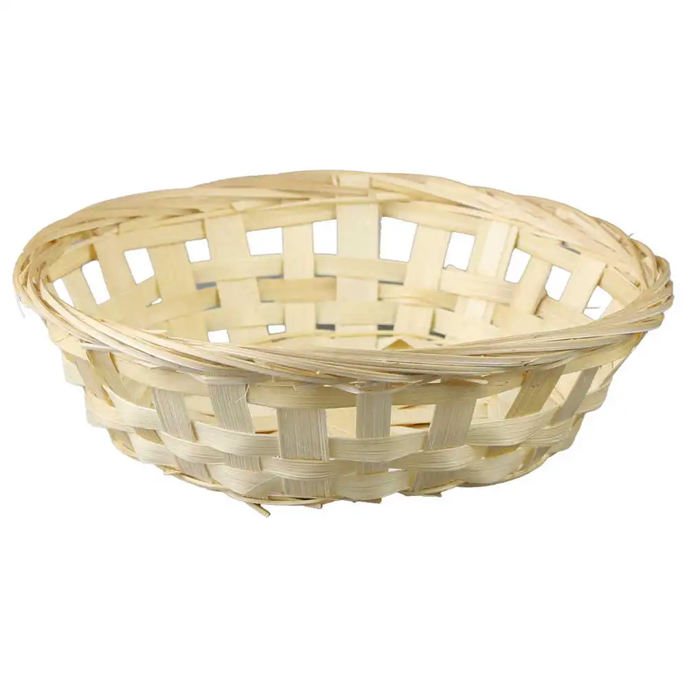 Cos rotund din bambus 20 cm Cos rotund din bambus 20 cm
