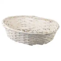 Cos oval din bambus 27x22 cm