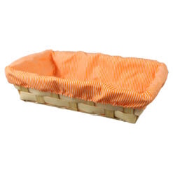 Cos din bambus cu husa textila 21x13 cm