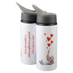 Termos metalic cu pai "Sa nu uiti niciodata..." 500 ml