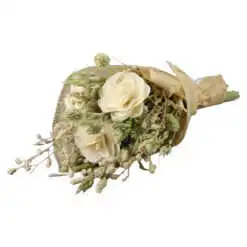 Buchet decorativ din plante uscate 35 cm