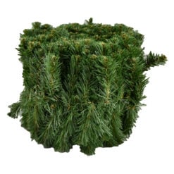 Brad artificial realizat din material plastic in forma de ghirlanda (Tip 2)