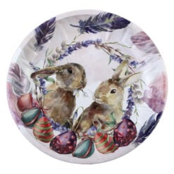 Platou metalic rotunda - design Paste