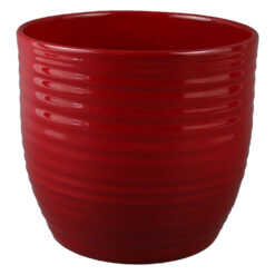 Ghiveci din ceramica Bergamo Bordo 14x13 cm