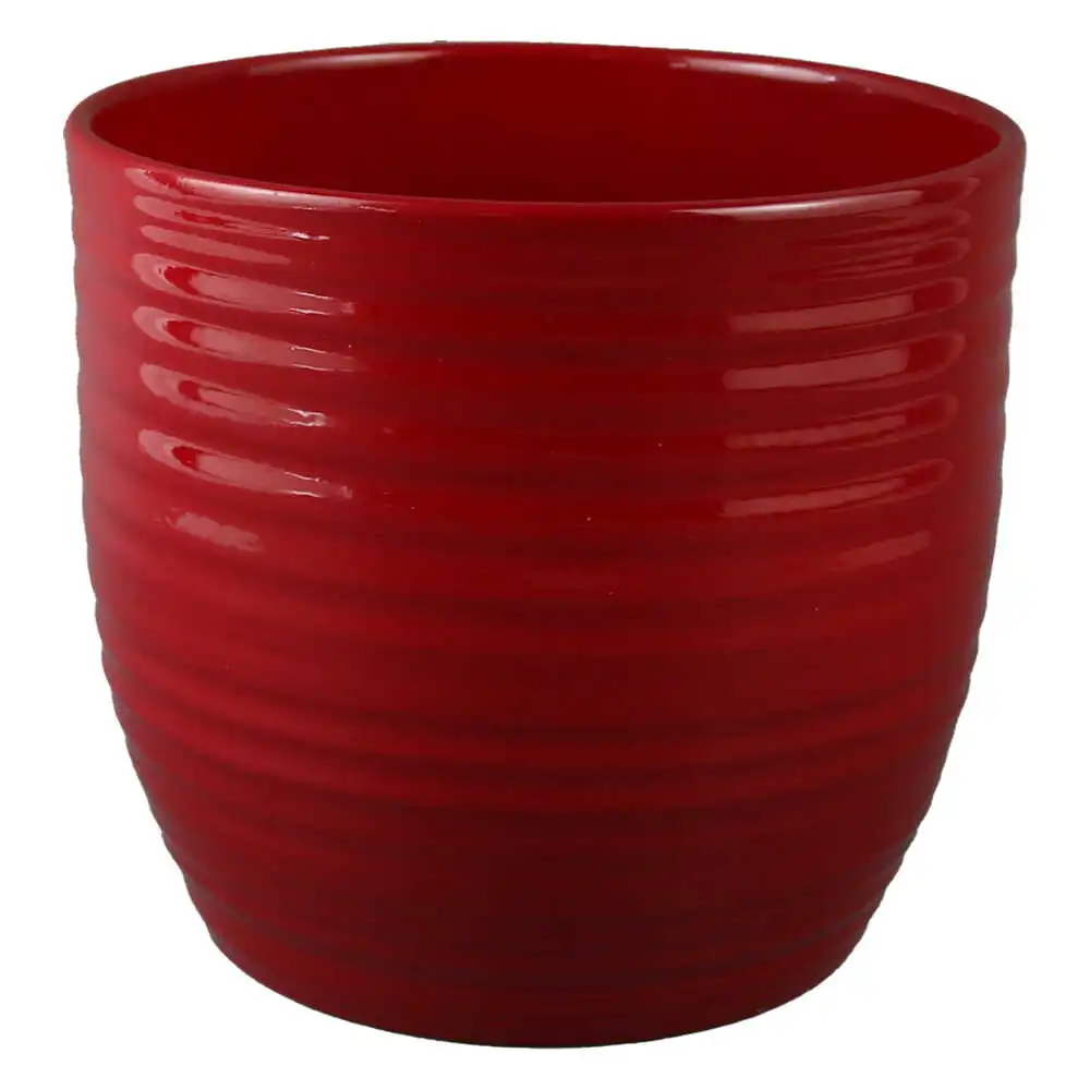 Ghiveci din ceramica Bergamo Bordo 14x13 cm Ghiveci din ceramica Bergamo Bordo 14x13 cm