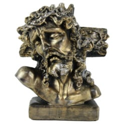 Crucifix cu Isus rastignit din ipsos 20?23 CM